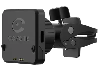 Support aimanté chargeant pour grille d’aération